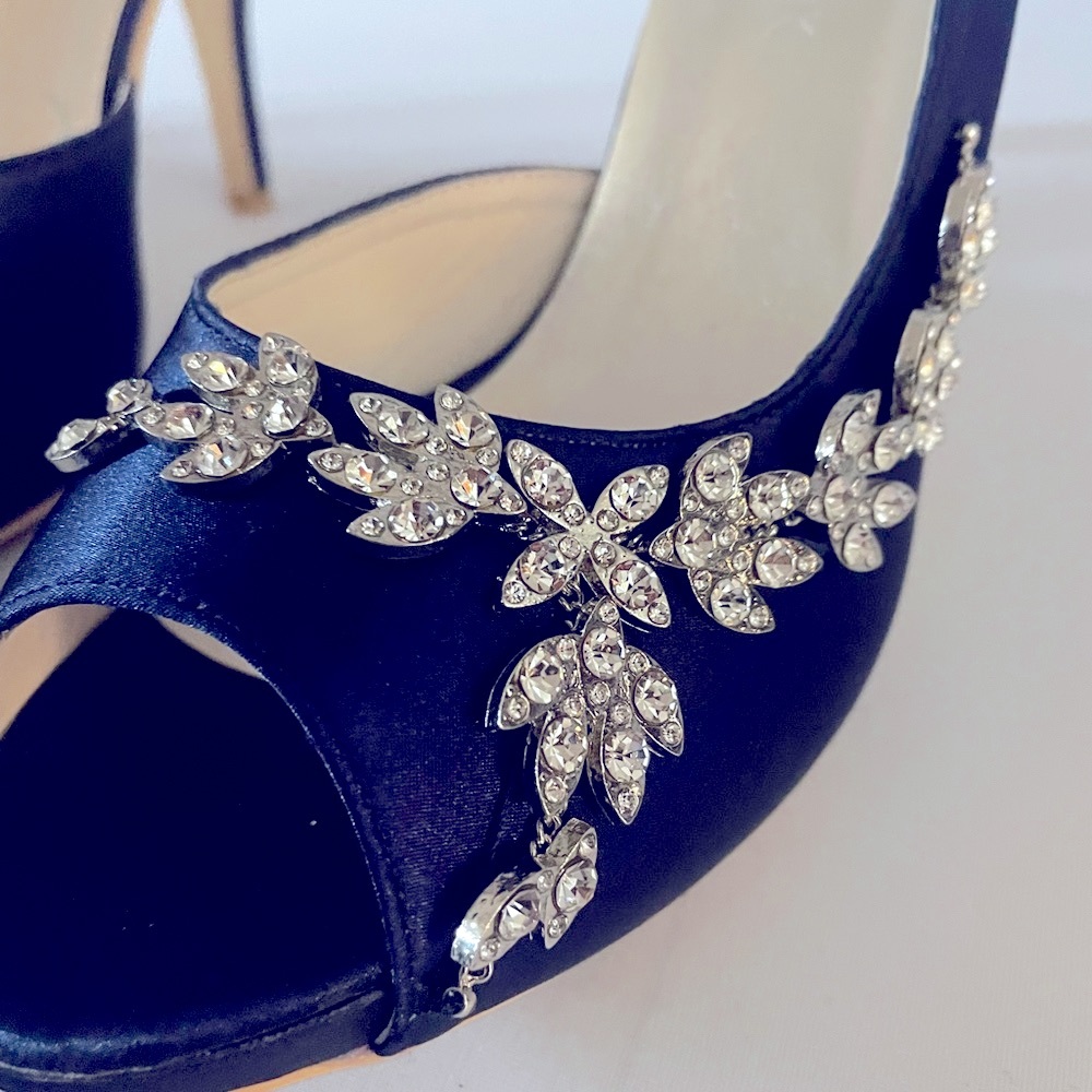 Elegant Park Satin Women’s Heels